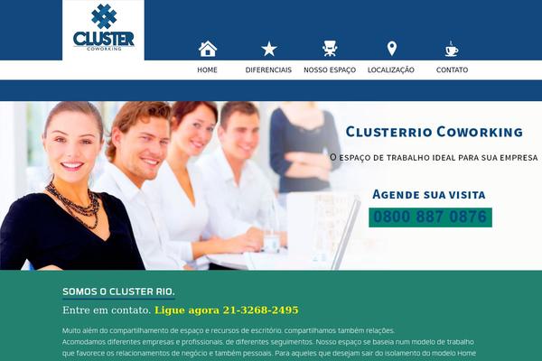 clusterrio.com site used Cluster