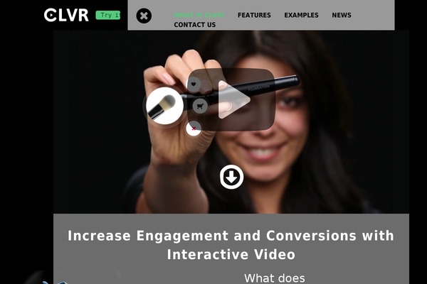 Burst theme site design template sample