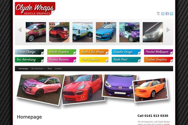 PageLines theme site design template sample