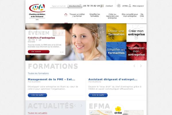 Site using WP-Columna plugin
