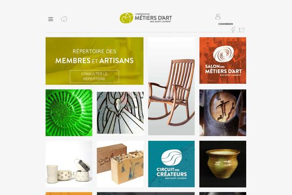 Gridsby theme site design template sample