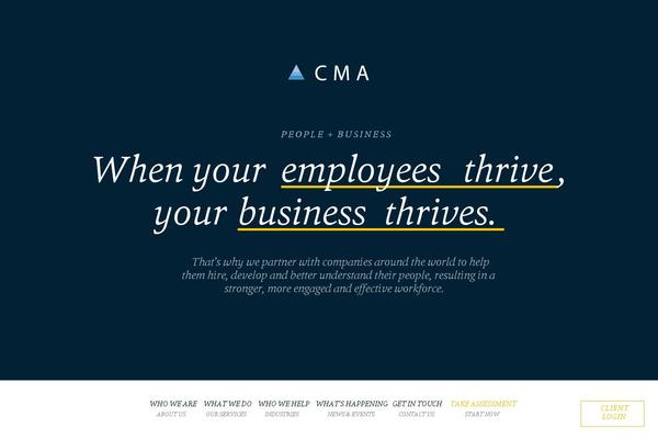 cmaconsult.com site used CMA
