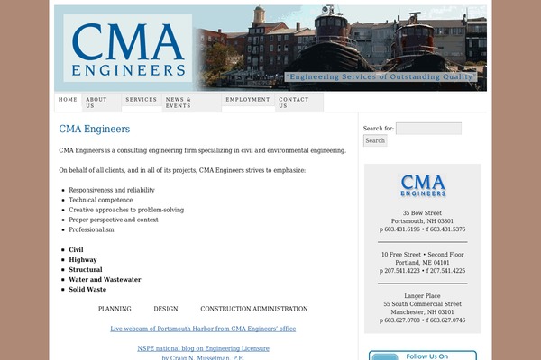 Thesis 1.8.5 theme site design template sample