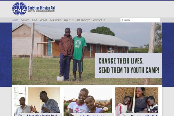 Genesis Church theme site design template sample
