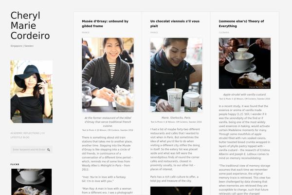 Site using Alpine PhotoTile for Flickr plugin