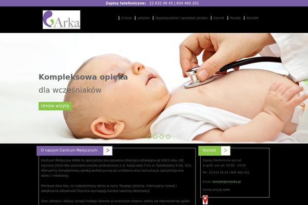 Szablon theme site design template sample