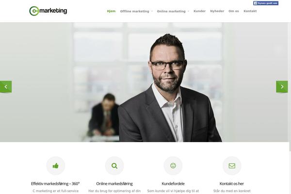 Salient theme site design template sample