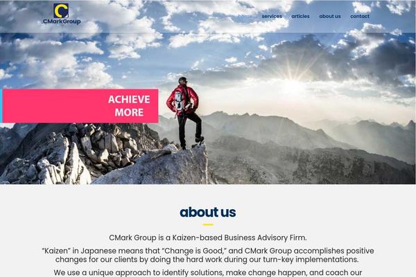 Consulting theme site design template sample