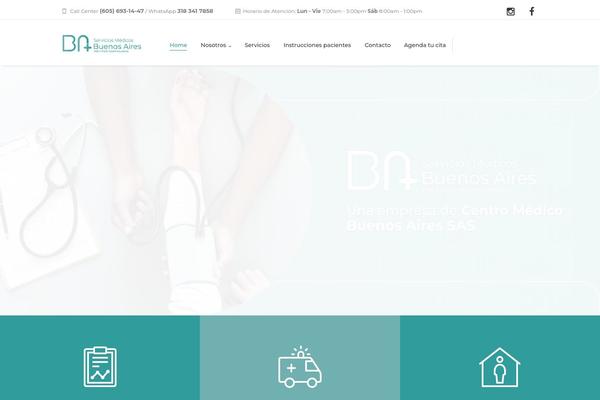 Dentario theme site design template sample
