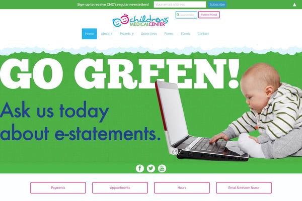 Cmc theme site design template sample