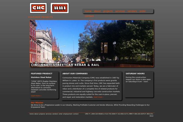 Custom theme site design template sample