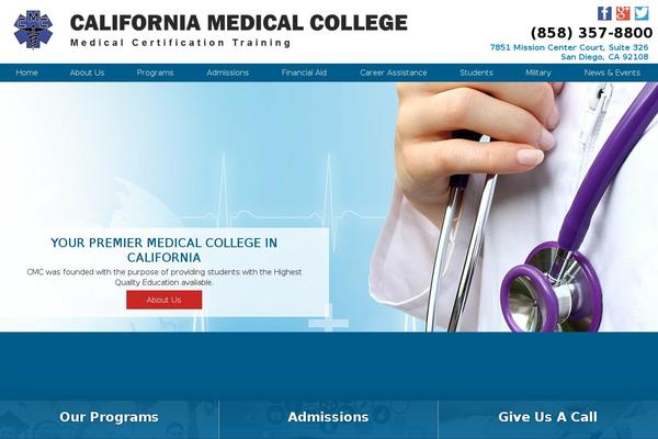 Cmc theme site design template sample