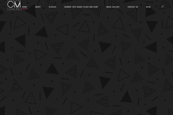 Vibez theme site design template sample