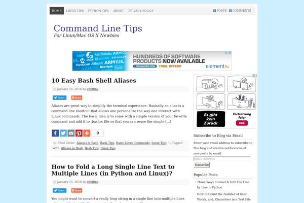 Lifestyle Pro theme site design template sample