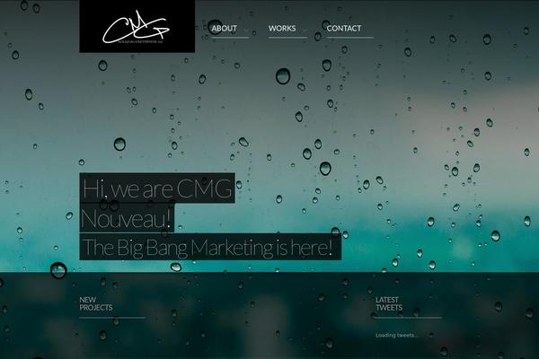 Vega theme site design template sample