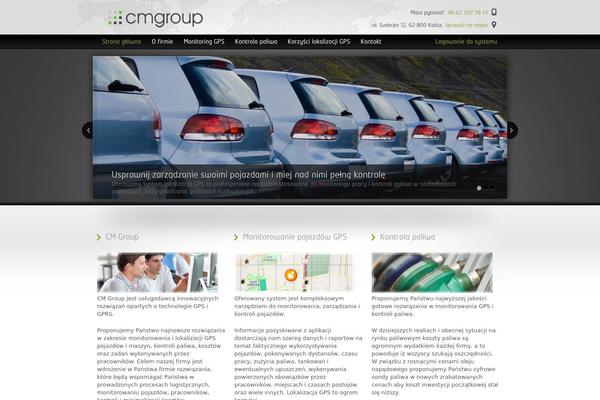 Cyberfolks theme site design template sample