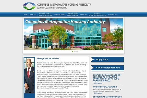 cmha theme websites examples