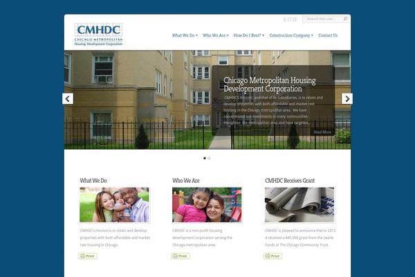 Chameleon theme site design template sample
