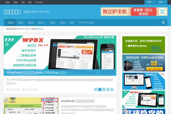 WDone theme websites examples