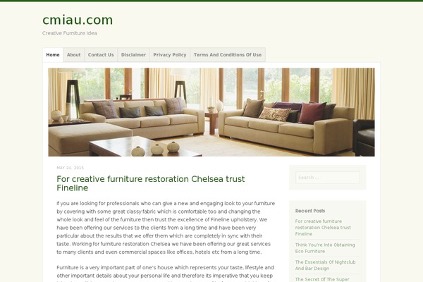 Misty Lake theme site design template sample