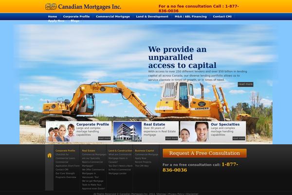 cmicapital.ca site used Commercial