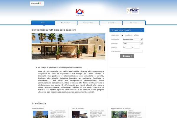 Ocean theme site design template sample