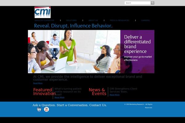 Cmi theme site design template sample
