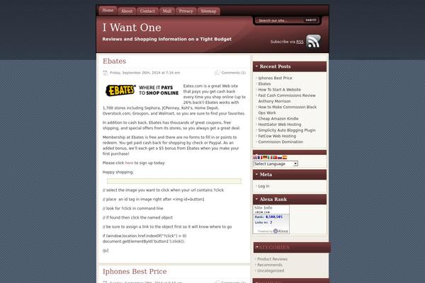 Flexibility3 theme site design template sample