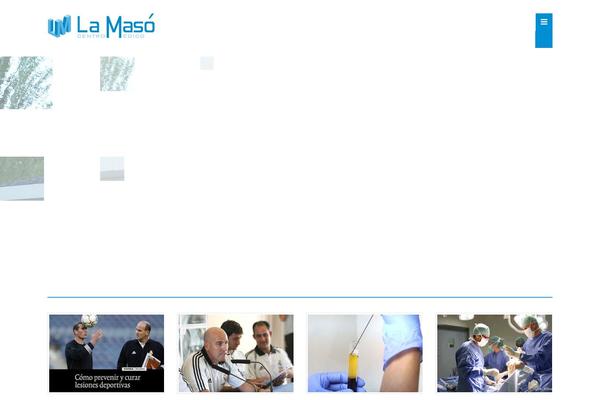 Clinico theme site design template sample