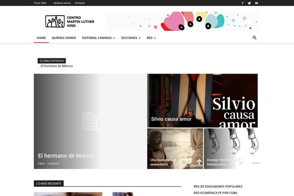 Newspaper Child theme site design template sample