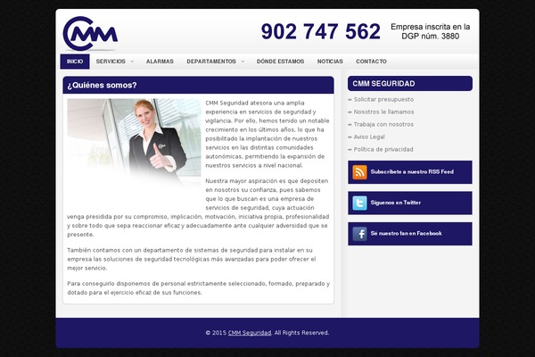 Dominate theme site design template sample
