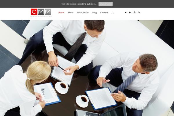Cardinal theme site design template sample
