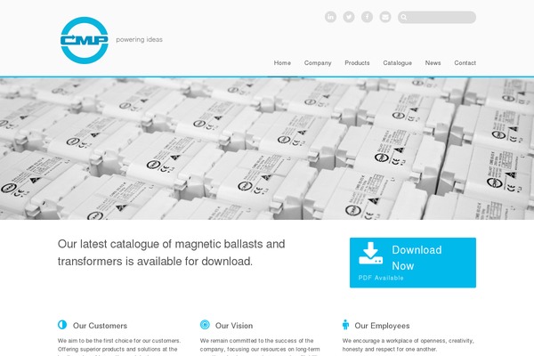 Stack theme site design template sample