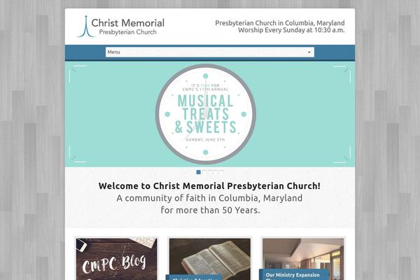 Risen theme site design template sample