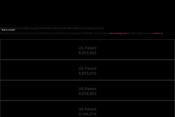 Salient Child theme site design template sample