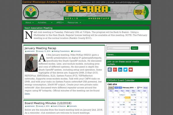 Site using Inline Google Spreadsheet Viewer plugin