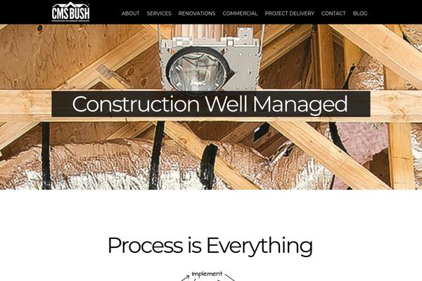 Site using OTW Portfolio Light plugin