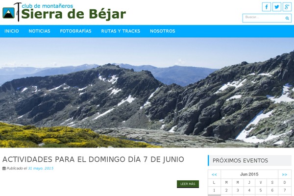 Site using Alpine PhotoTile for Google Plus and Picasa plugin