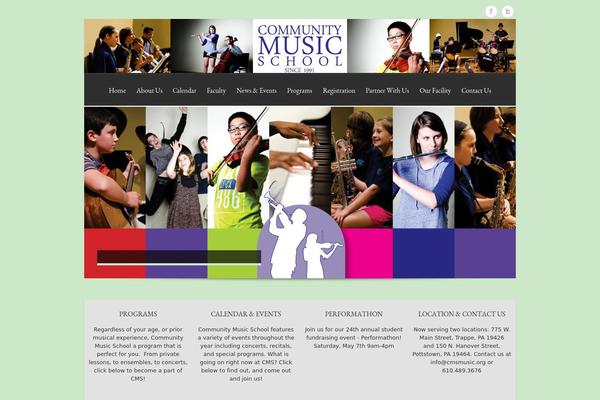 cmsmusic.org site used Theron PRO