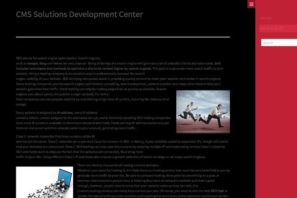 PhotoMaker theme site design template sample