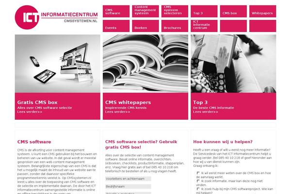 Ictic theme site design template sample