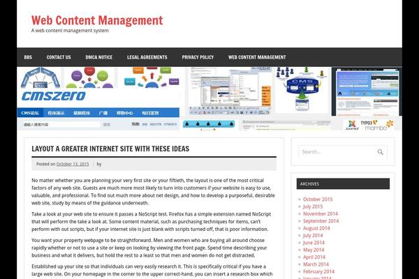 zeeDynamic theme site design template sample