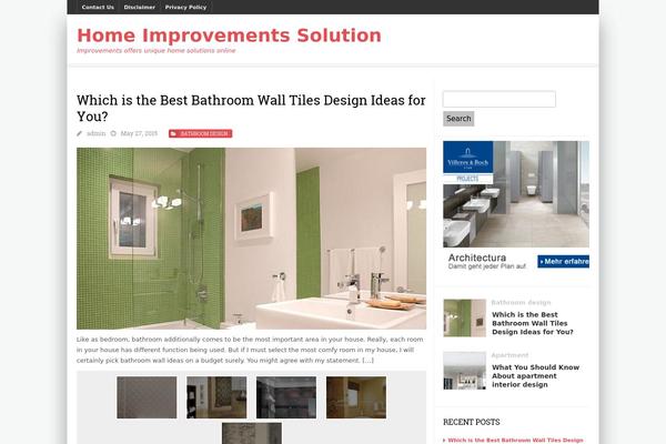 SABINA theme site design template sample