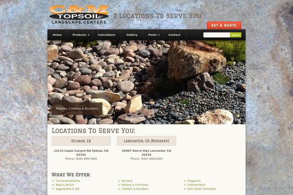 cmtopsoils.com site used Earth