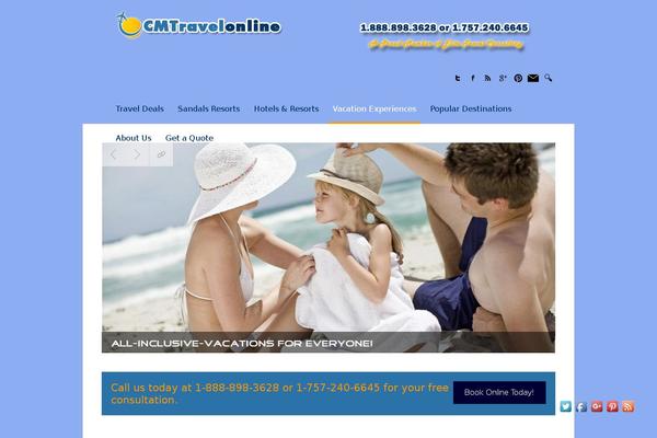 Duotive 5ive theme site design template sample