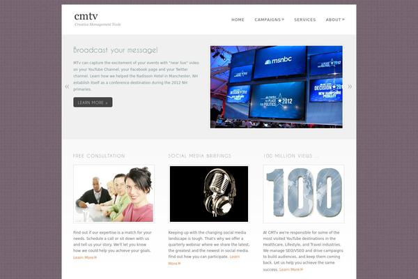 Dandelion theme site design template sample