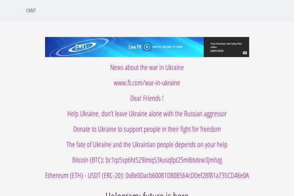 Impreza theme site design template sample