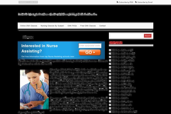 cnaclassesfreeinfo.com site used Theme142