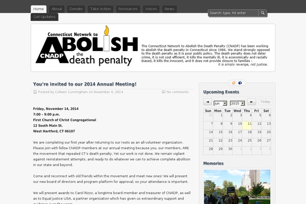 cnadp.org site used Caff
