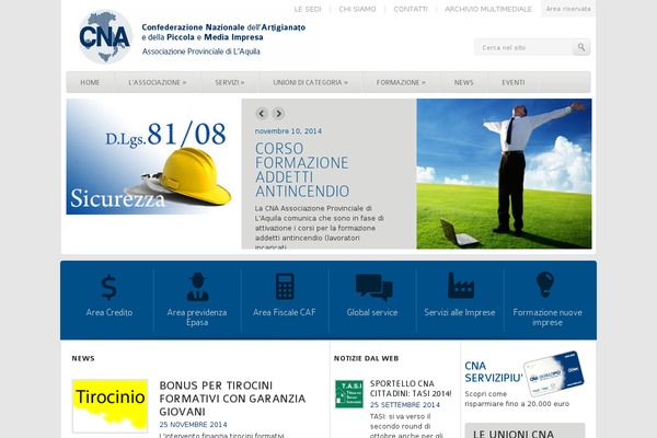Cna theme site design template sample